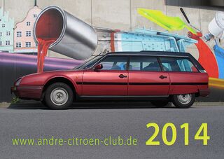 Citroën Kalender des André-Citroen-Clubs (ACC) 2014